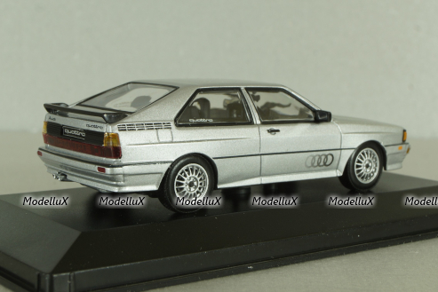 Audi Quattro 1980, silver, Minichamps 1:43