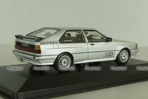 Audi Quattro 1980, silver, Minichamps 1:43