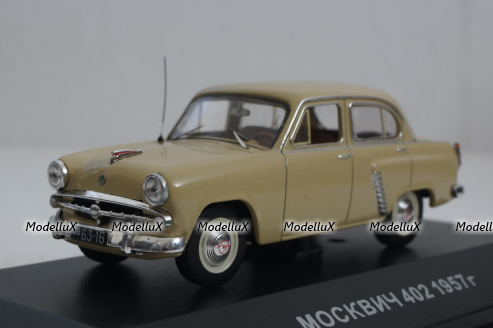 Москвич-402, К черному морю, 1957г., VVM021, VVM 1:43