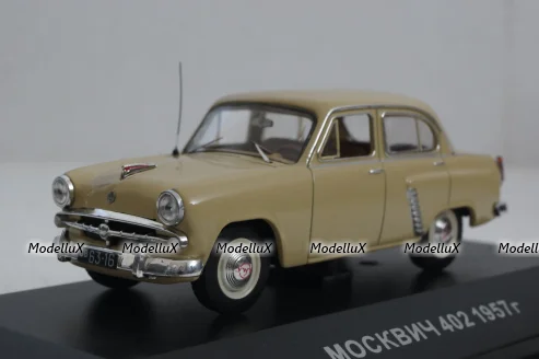 Москвич-402, К черному морю, 1957г., VVM021, VVM 1:43