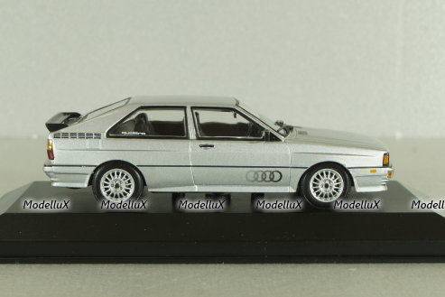 Audi Quattro 1980, silver, Minichamps 1:43