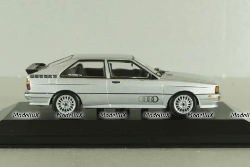 Audi Quattro 1980, silver, Minichamps 1:43