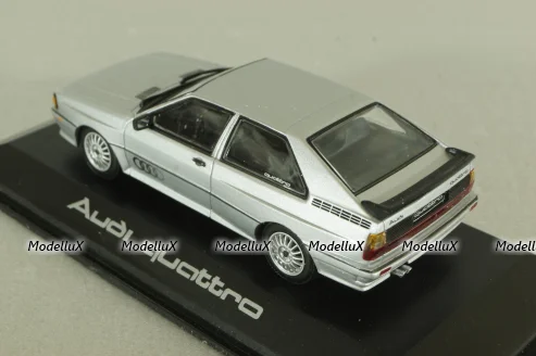 Audi Quattro 1980, silver, Minichamps 1:43
