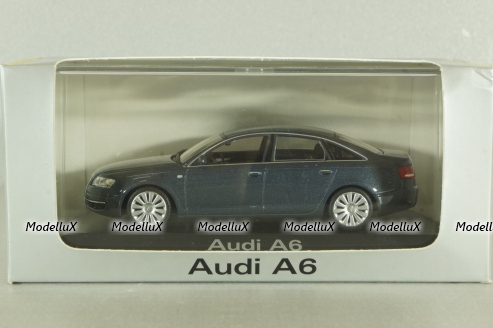 Audi A6 (C6) limousine 3,2 quattro  2004, grey, 20000000047005, Minichamps 1:43