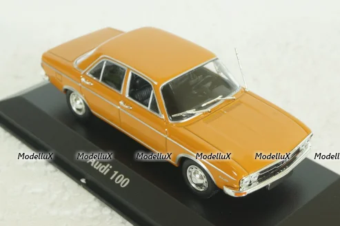 Audi 100 (C1) 1969, orange, 940019100, Maxichamps 1:43