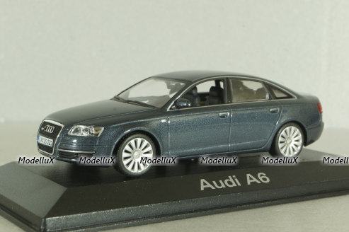 Audi A6 (C6) limousine 3,2 quattro  2004, grey, 20000000047005, Minichamps 1:43