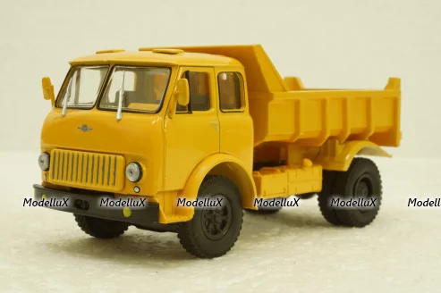 Маз-503Б самосвал жовтий, Н756, Наш Автопром 1:43
