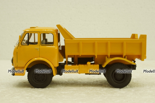 Маз-503Б самосвал жовтий, Н756, Наш Автопром 1:43
