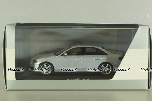 Audi A4 (B8) limousine 3,2 quattro  2008, silver, 5010704113, Minichamps 1:43