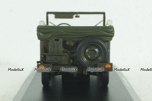 DKW Munga, 1955, green satin, 940016100, Maxichamps 1:43