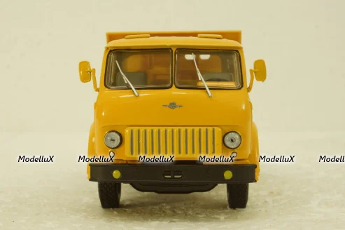 Маз-503Б самосвал жовтий, Н756, Наш Автопром 1:43
