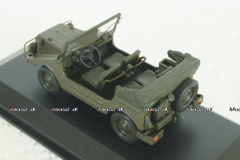 DKW Munga, 1955, green satin, 940016100, Maxichamps 1:43