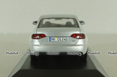 Audi A4 (B8) limousine 3,2 quattro  2008, silver, 5010704113, Minichamps 1:43