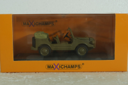 DKW Munga 1955, Khakigrey Satin, 940016101, Maxichamps 1:43