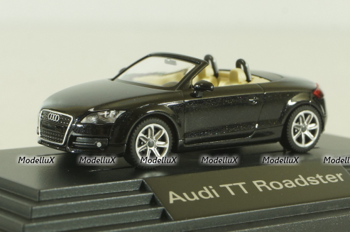 Audi TT Roadster (8J), black, 501.05.005.32, Wiking 1:87