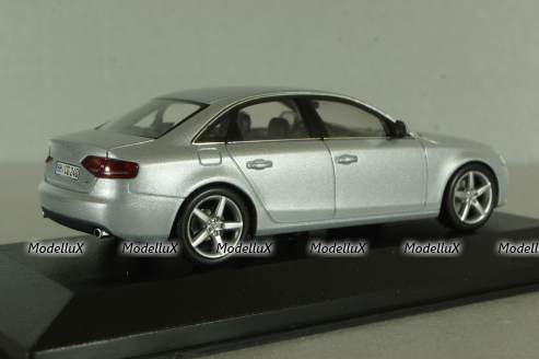 Audi A4 (B8) limousine 3,2 quattro  2008, silver, 5010704113, Minichamps 1:43
