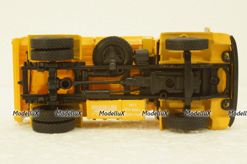 Маз-503Б самосвал жовтий, Н756, Наш Автопром 1:43