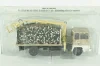 Berliet GR 280 TRUCK TRANSPORT DE BOIS AVEC GRU, Berliet Collection, Hachette 1:43