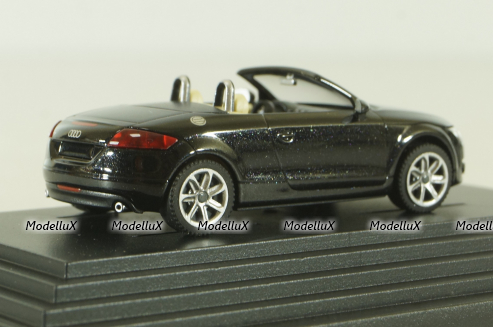 Audi TT Roadster (8J), black, 501.05.005.32, Wiking 1:87