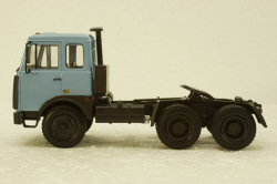 Маз-64221 тягач голубой, Н798, Наш Автопром 1:43