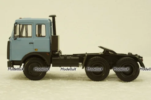 Маз-64221 тягач голубой, Н798, Наш Автопром 1:43