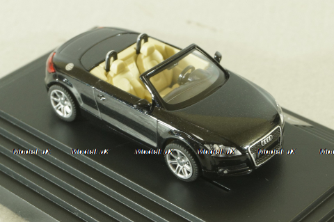 Audi TT Roadster (8J), black, 501.05.005.32, Wiking 1:87