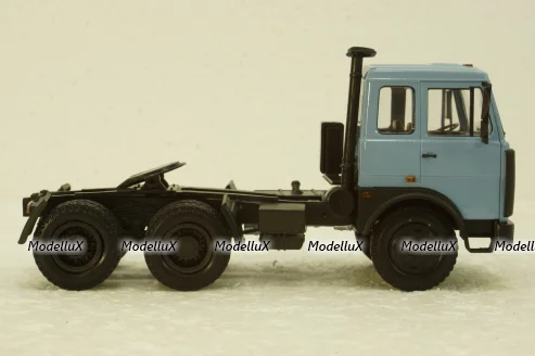 Маз-64221 тягач голубой, Н798, Наш Автопром 1:43