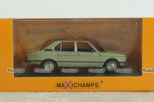 BMW 520 (E12) 1972 green metallic, 940023005, Maxichamps 1:43 
