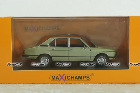 BMW 520 (E12) 1972 green metallic, 940023005, Maxichamps 1:43 