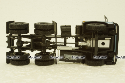 Маз-64221 тягач голубой, Н798, Наш Автопром 1:43