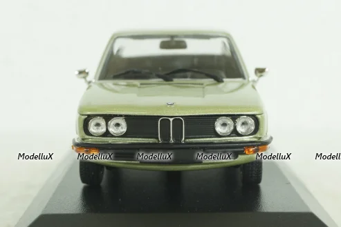 BMW 520 (E12) 1972 green metallic, 940023005, Maxichamps 1:43 