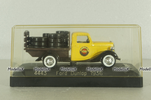 Ford V8 Dunlop 1936, yellow, Solido 1:43