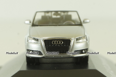 Audi A3 Cabriolet (8P), 2006 Silver, 501.08.033.12, Herpa 1:87