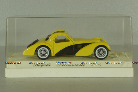 Bugatti Type 57 S Atalante 1939, yellow, Solido 1:43