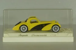 Bugatti Type 57 S Atalante 1939, yellow, Solido 1:43