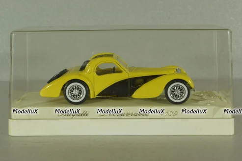 Bugatti Type 57 S Atalante 1939, yellow, Solido 1:43