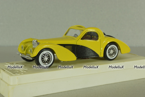 Bugatti Type 57 S Atalante 1939, yellow, Solido 1:43