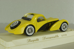 Bugatti Type 57 S Atalante 1939, yellow, Solido 1:43