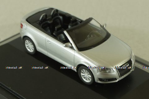 Audi A3 Cabriolet (8P), 2006 Silver, 501.08.033.12, Herpa 1:87