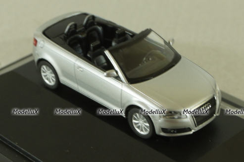 Audi A3 Cabriolet (8P), 2006 Silver, 501.08.033.12, Herpa 1:87