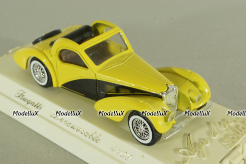 Bugatti Type 57 S Atalante 1939, yellow, Solido 1:43