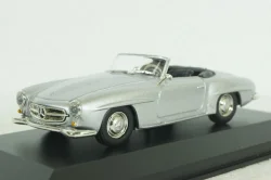 Mercedes 190 SL (W121) 1955, silver, 940033130, Maxichamps 1:43