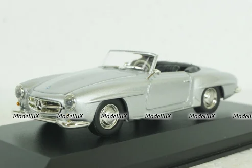 Mercedes 190 SL (W121) 1955, silver, 940033130, Maxichamps 1:43