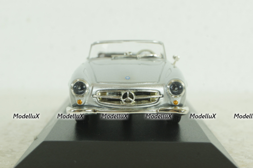 Mercedes 190 SL (W121) 1955, silver, 940033130, Maxichamps 1:43