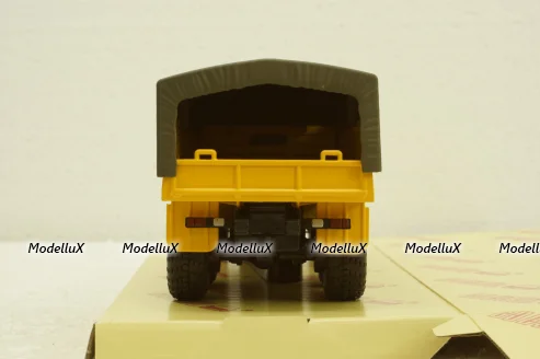 Краз-260 борт с тентом, оранжевый 1980, Н290, Наш Автопром 1:43