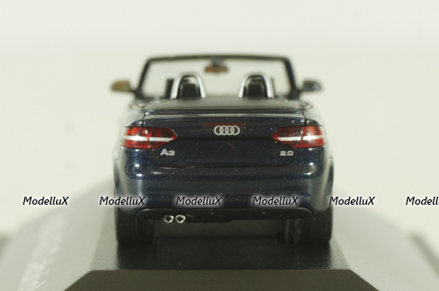 Audi A3 Cabriolet (8P), 2006 blue, 501.08.033.22, Herpa 1:87