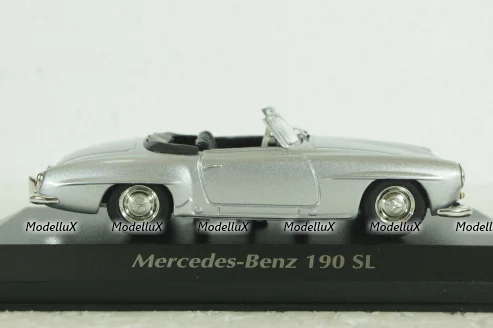 Mercedes 190 SL (W121) 1955, silver, 940033130, Maxichamps 1:43