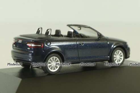 Audi A3 Cabriolet (8P), 2006 blue, 501.08.033.22, Herpa 1:87
