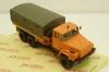 Краз-260 борт с тентом, оранжевый 1980, Н290, Наш Автопром 1:43