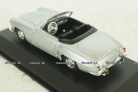 Mercedes 190 SL (W121) 1955, silver, 940033130, Maxichamps 1:43